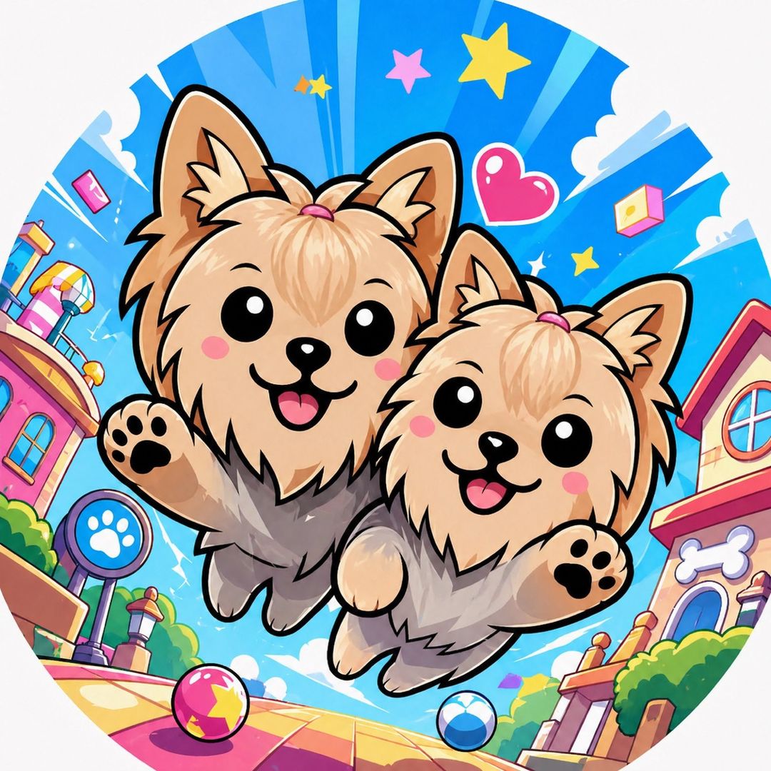 ティオとリンのTikTokプロフィールアイコン